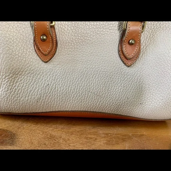 Dooney & Bourke Vintage Leather Satchel - Picture 10 of 16